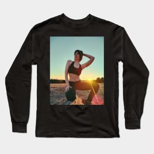 Sunset Self Portrait II Long Sleeve T-Shirt